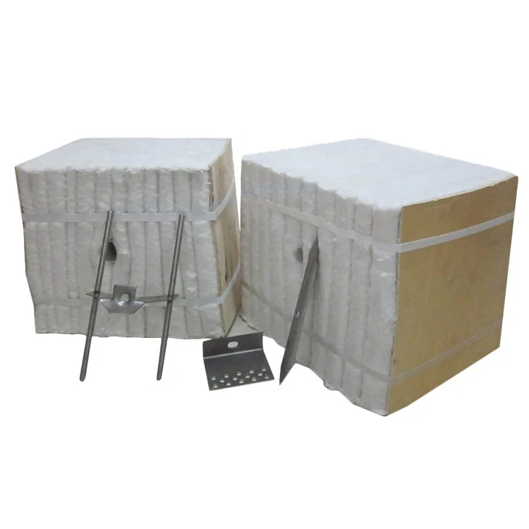 
1500 Refractory Chromium Oxide Ceramic Fiber Module inorganic calcination 