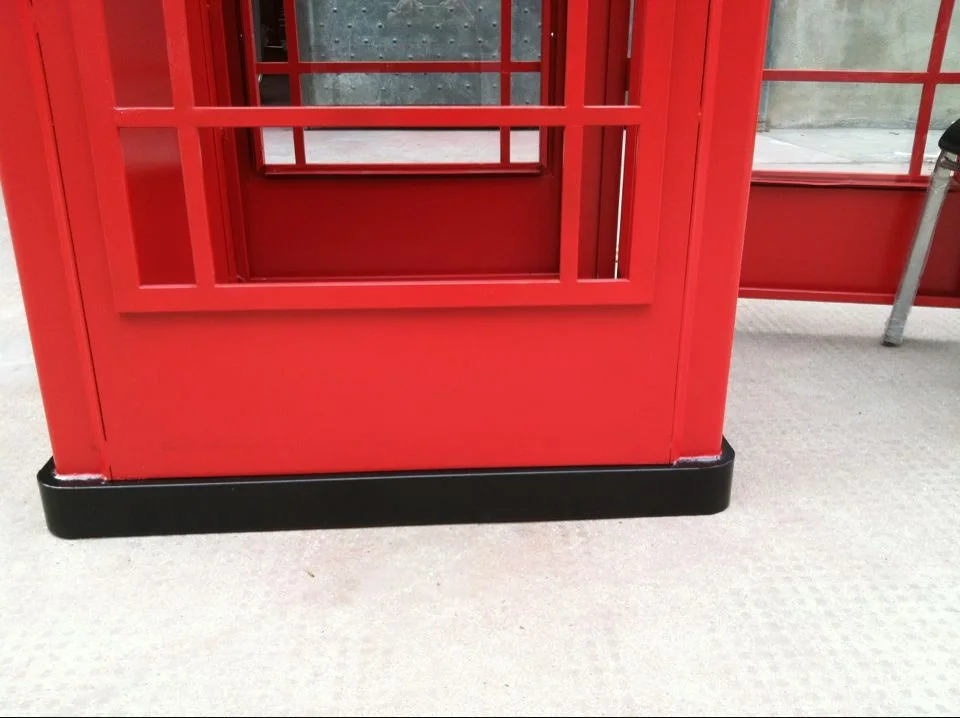 Quiosco de cabina de teléfono rojo caja K6 Espejo Frontal De Puerta