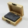amazon gold supplier Eco-Friendly sphere gray Granite whiskey ice cubes
