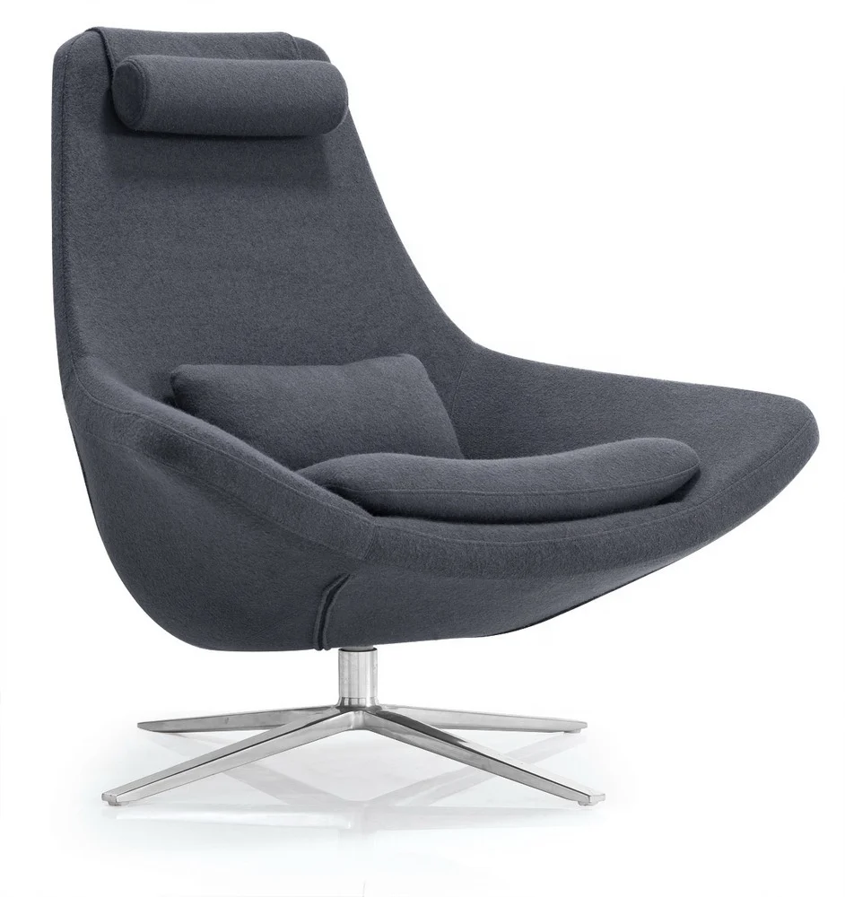 Scandinavian Style Chair Bedroom Lounge Chair For Sale