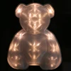 16L Led Pvc Teddy Bear Christmas Decor Light