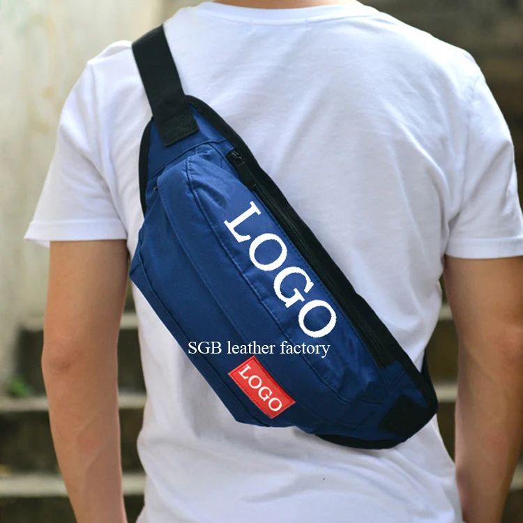 

2019 Hot Sale Waterproof Funny Pack Custom Logo Unisex Sports Fitness Fanny Pack Bag Mini Canvas Waist Bag Phone, Blue/deep blue/black/green/yellow/rose red/diamond blue