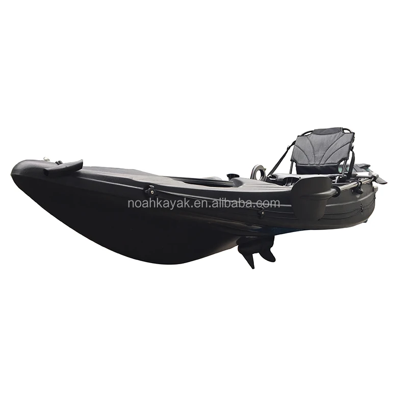 
3.6Meter Single fishing kayak sit on top electric motor and pedal kayak 