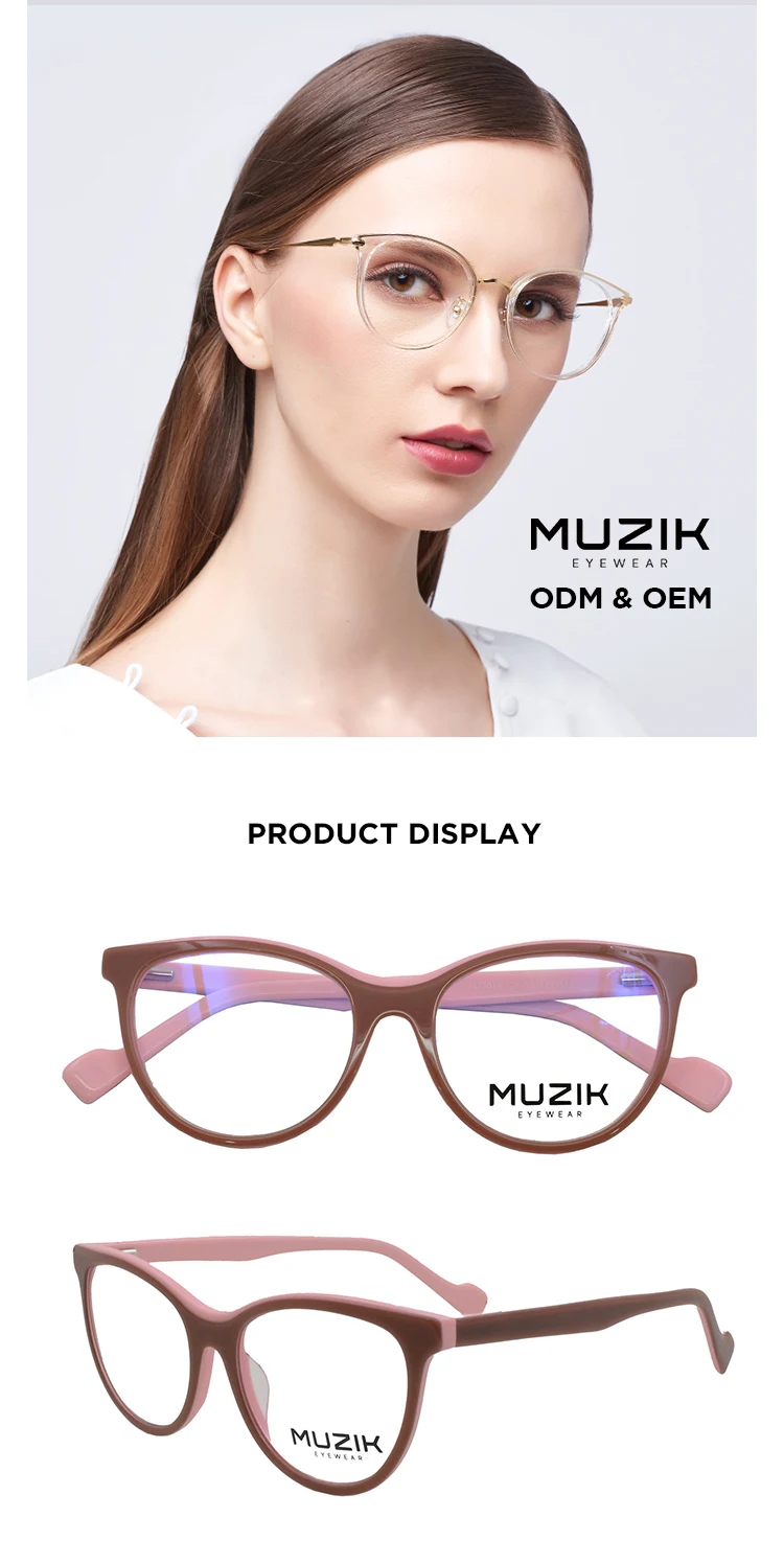 Lg014 Fashion Blue Light Blocking Acetate Glasses Optical Frames - Buy ...