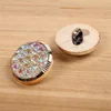 fancy shank bling crystal covered ladies buttons