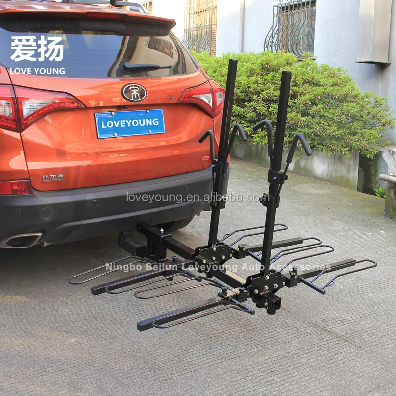 New Upgrade Type Load 14 Bikes Hitch Bicycle Carrier Bike Rack For Car Car Rear Bike Platform