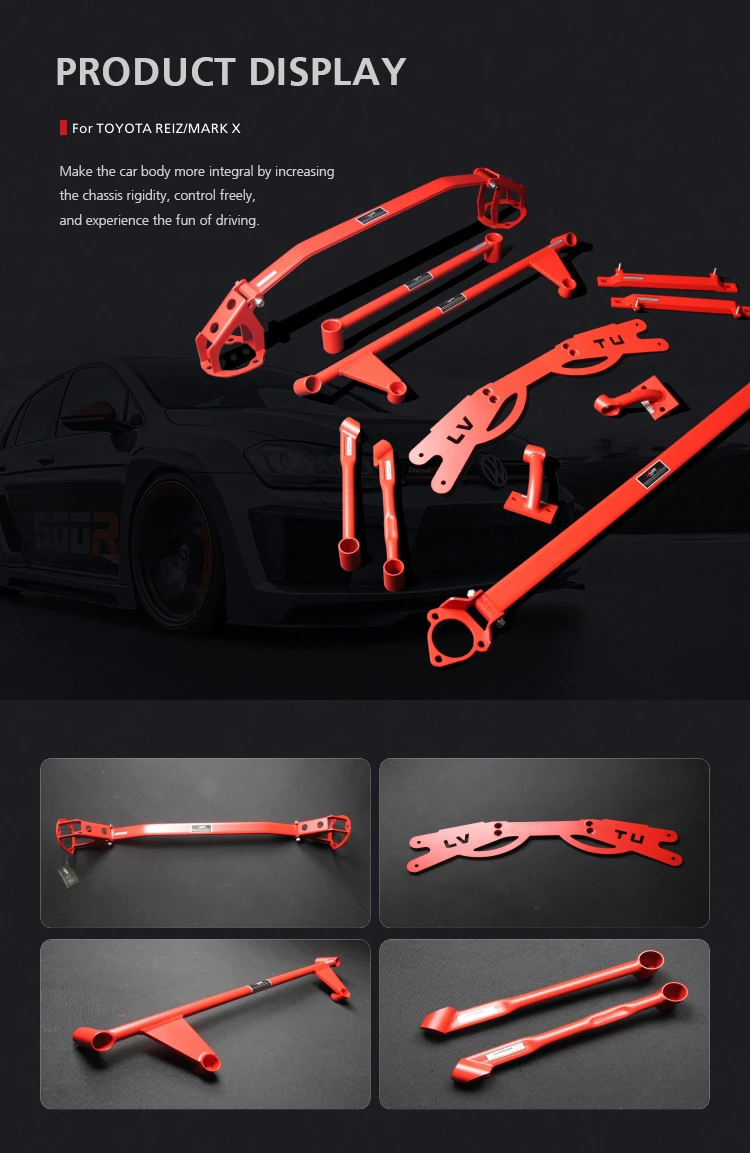 Front Strut Tower Bar For Toyota Reiz Chassis Suspension Structure