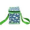 Wholesale easy carrying pp woven 6 can cooler bag with webbing
