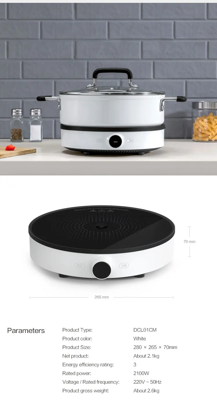 Xiaomi/mijia / Induction Cooker Home Dualfrequency Smart Precision