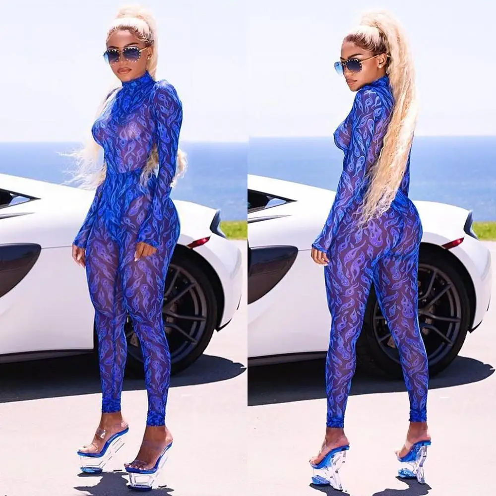 

Open body sexy photo club jumpsuit for women party club night
