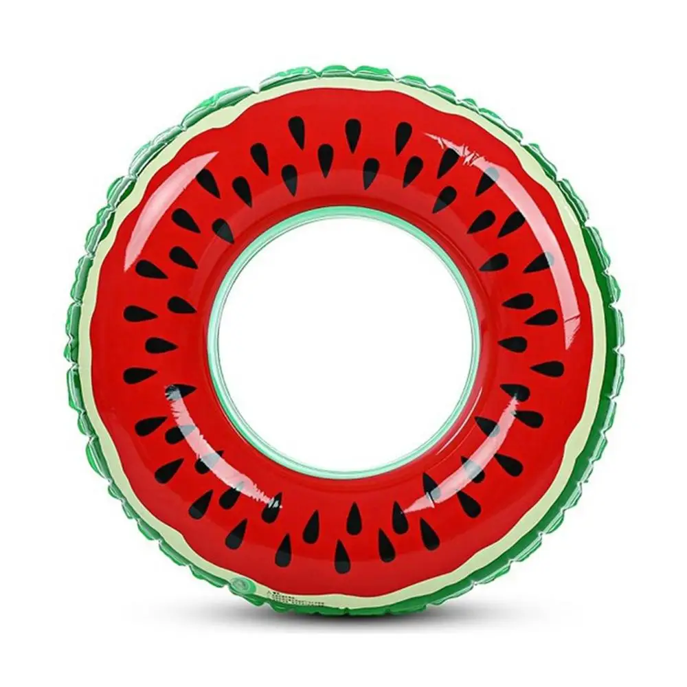 

adult children pvc inflatable watermelon swimming ring, Flora