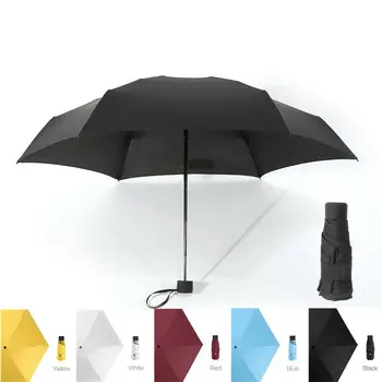 2019 Sun Rain Pocket Umbrella Anti Uv Mini 5 Foldable Windproof