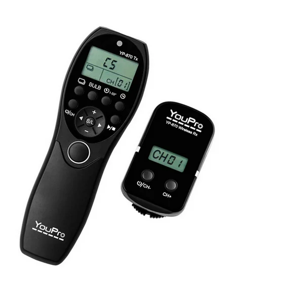 

YouPro YP-870/DC0 The remote wireless timer D800E/D100/D4/D3X/D3S/D3/D2H, N/a