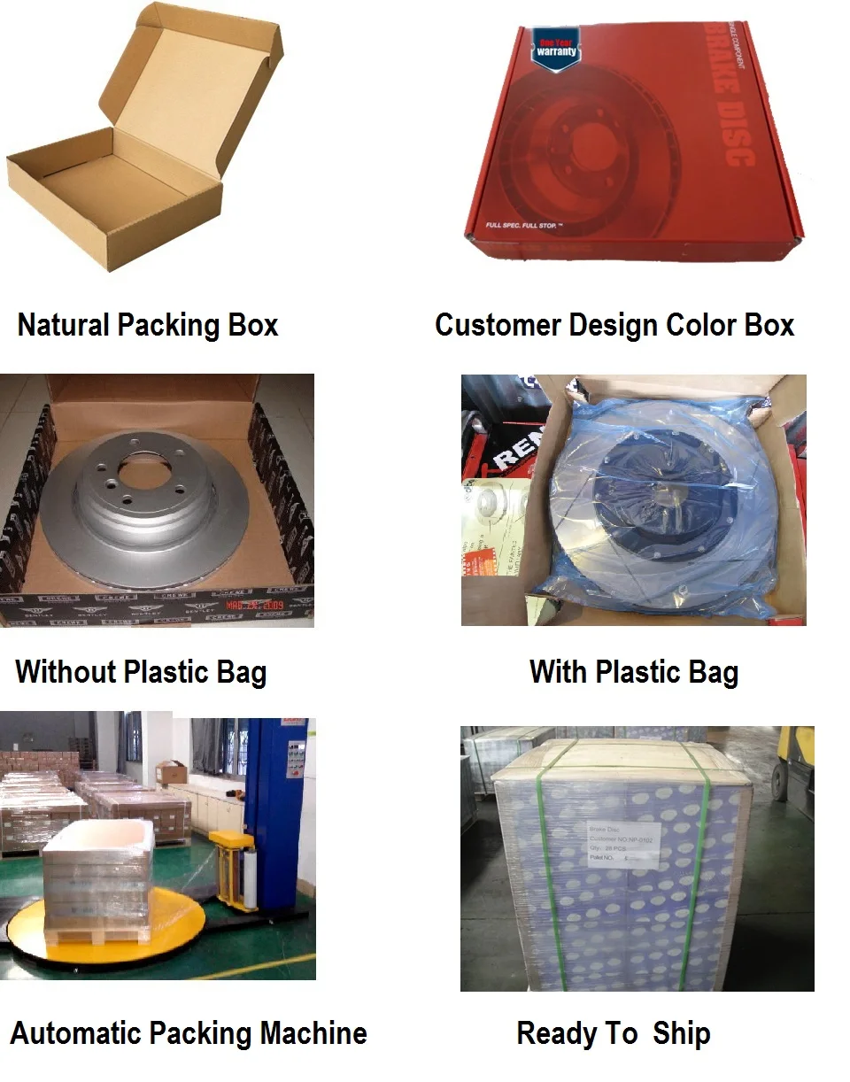 WINAMNN Factory Disc Brake Rotor Price  For MAZDA UB3933251 UB3933251A