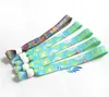 wholesale craft customized non removable woven wrist bands/wristband