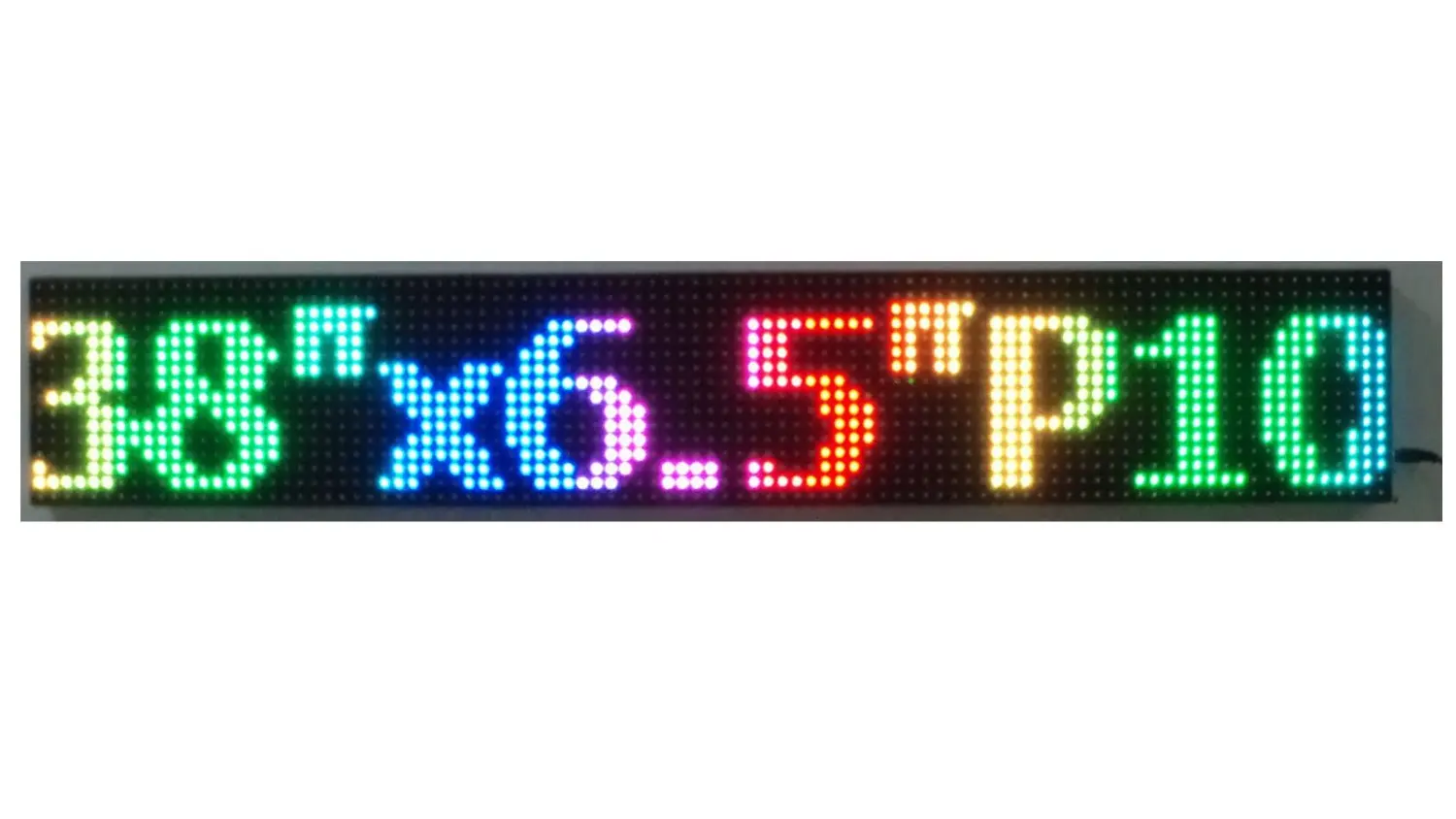 list of led sign board programming software