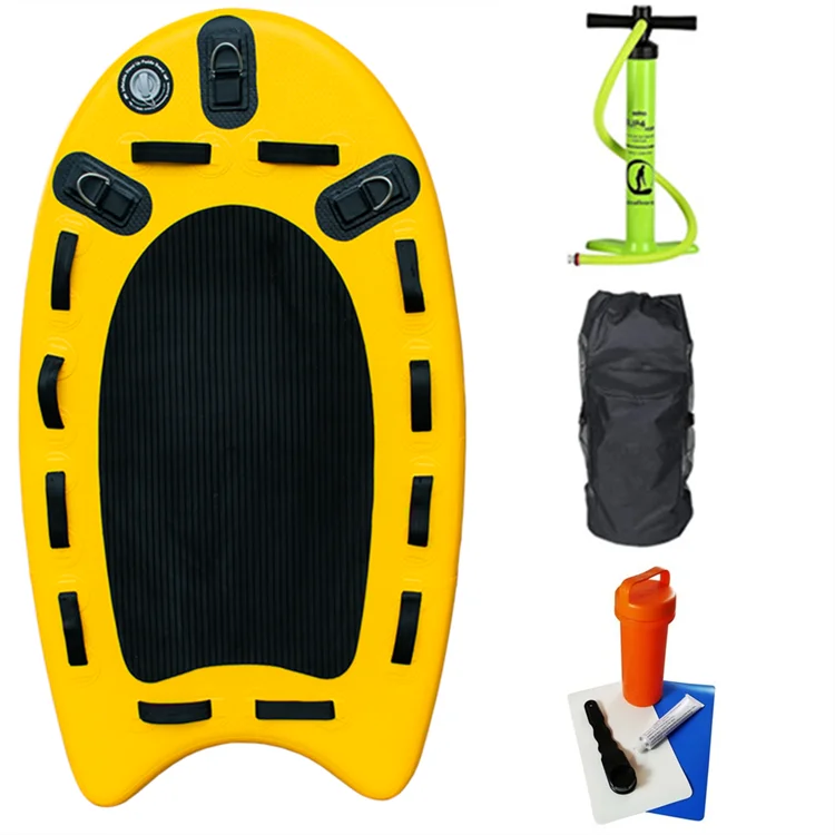

Multifunctional Practical Inflatable Rescue Board Jet Ski Sled, N/a