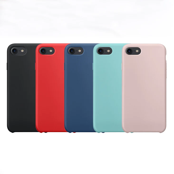 Wholesale high quality silicone case protective phone case for iphone x 7 8 plus