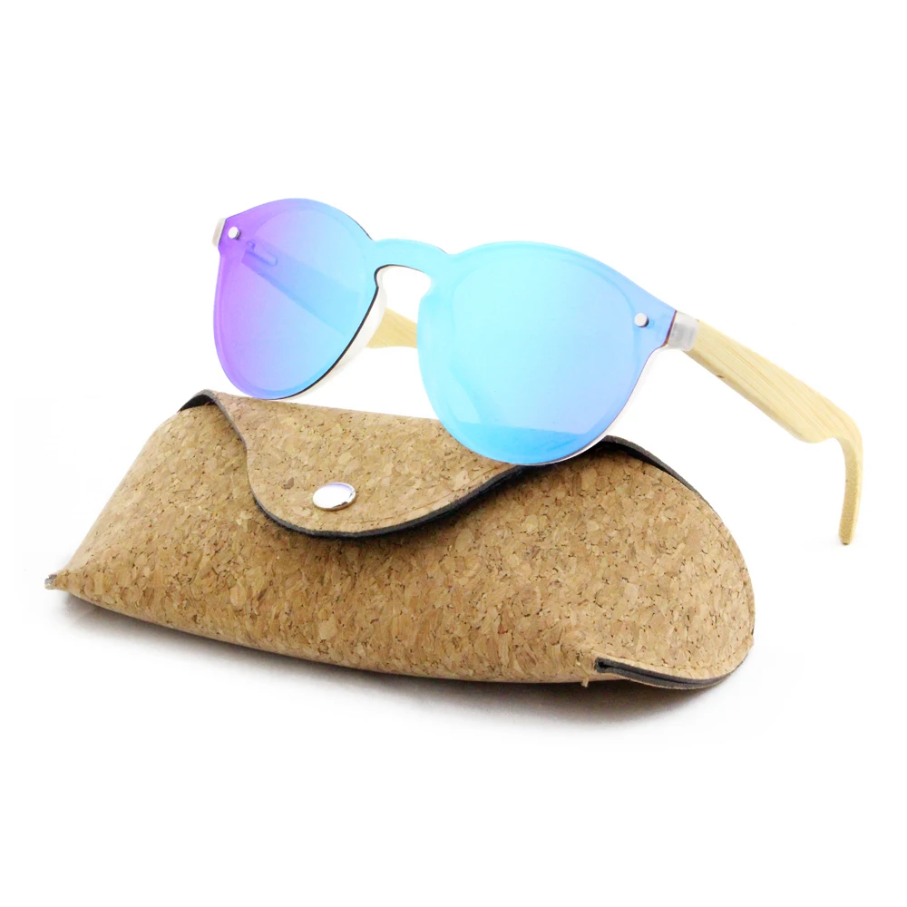 

Best Seller Bamboo Sunglasses Clear Cheap Best Small Size Mirror Men Sunglasses, Custom color