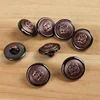 custom shank style plastic resin sewing western military uniform button