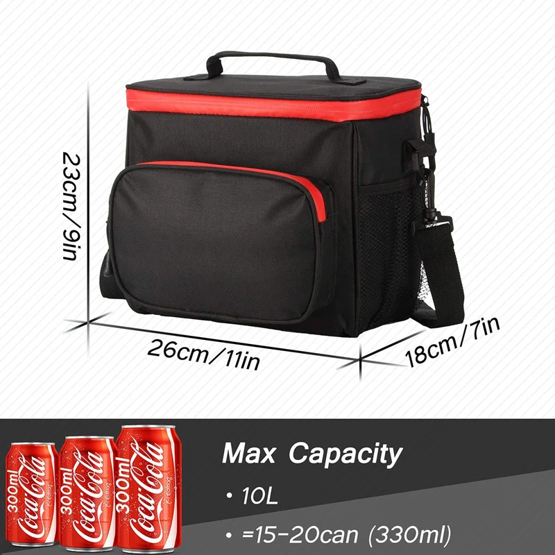 Wholesale Small Cooler Bags For Lunch 10l Foldable And Waterproof
