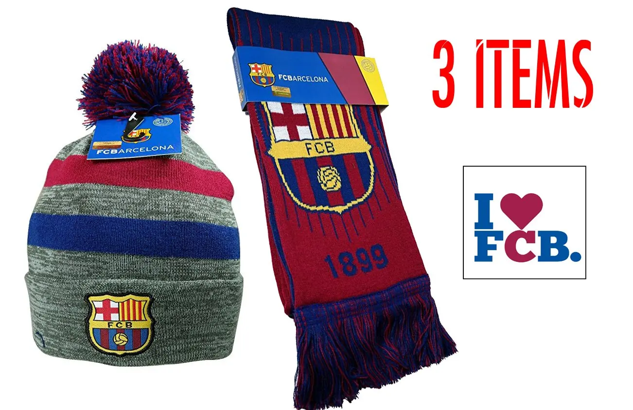 barcelona fc beanie