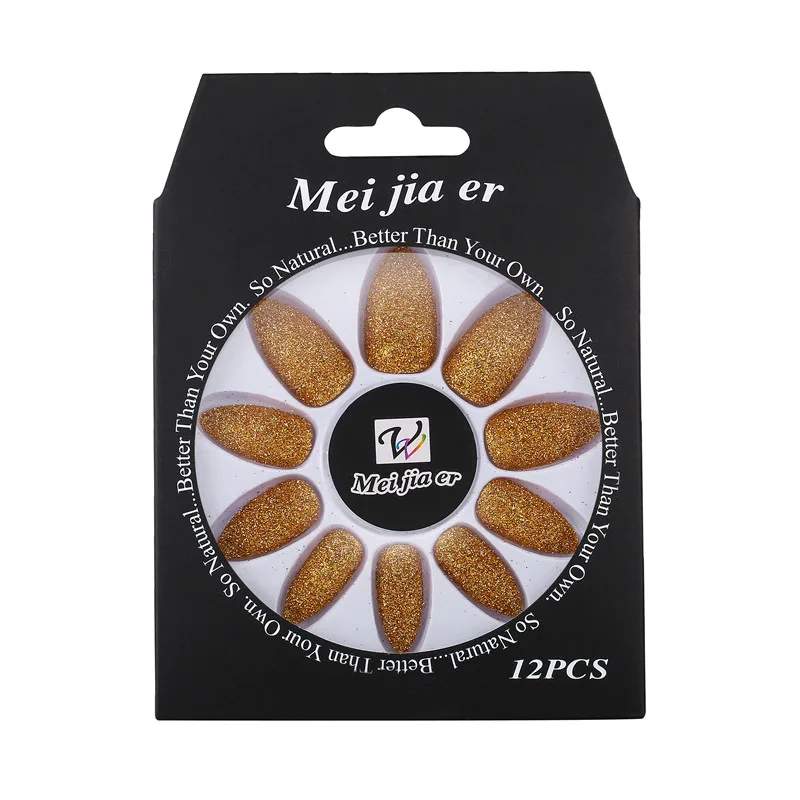 

ABS material and nail design style false nail, Colorful