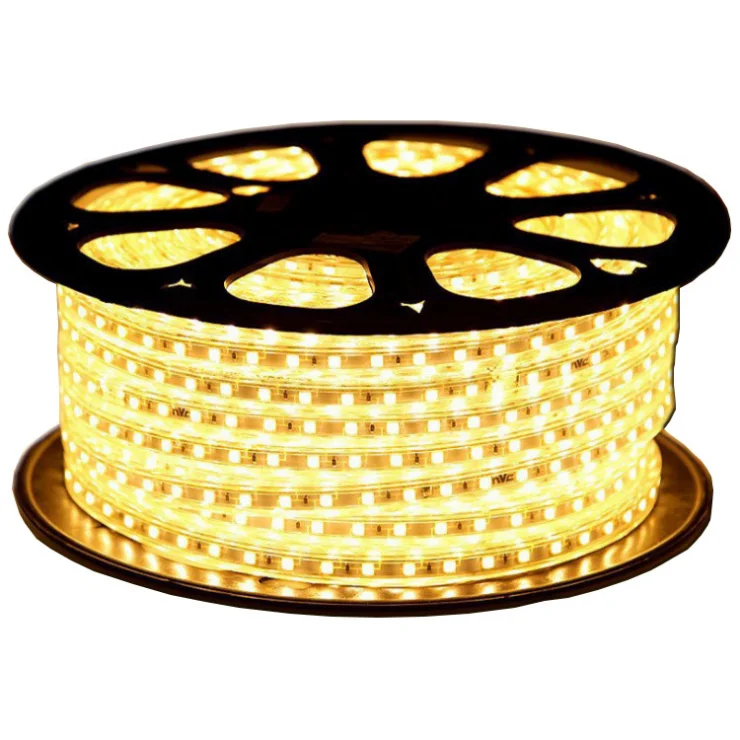 SMD 5050 IP68 led strip lightings 220-240v 100m/roll