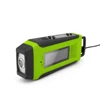 China Supplier Solar powered flashlight AM/FM portable radio with speaker