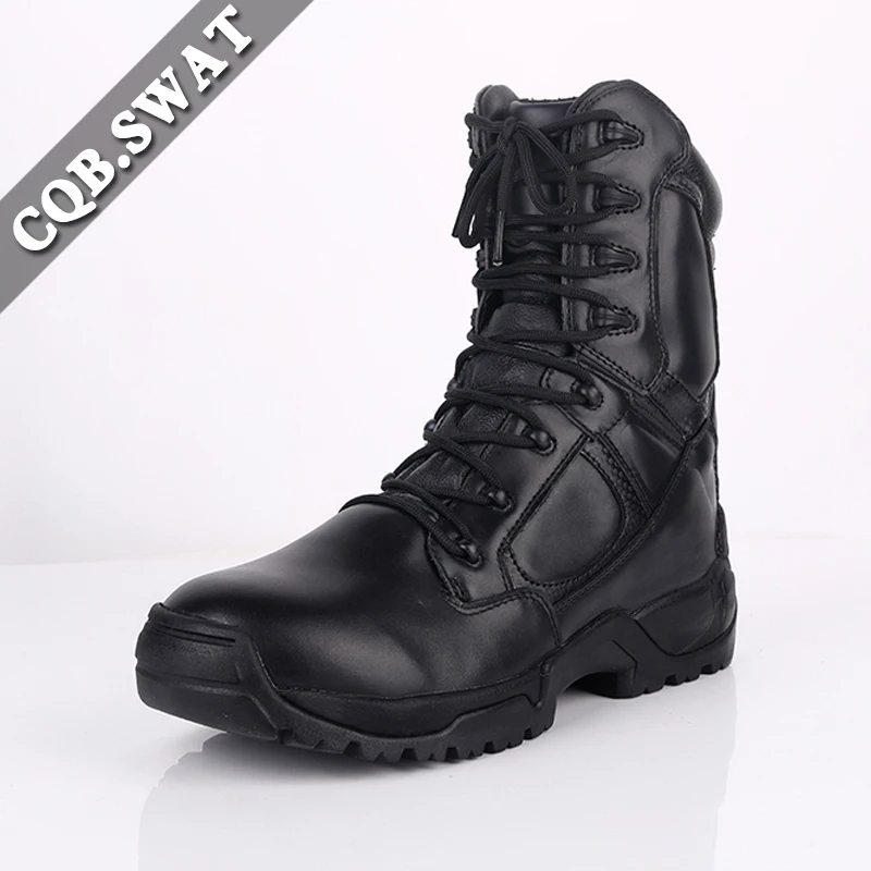 high ankle military boots