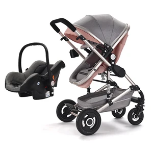 Image of China Baby Stroller 3 In 1 With Removable Shopping Basket