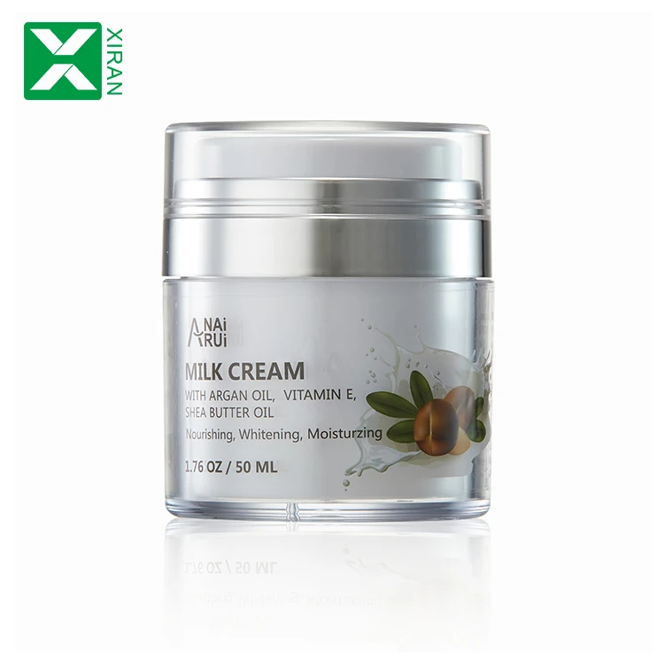 

Vitamin E moisturze face skin whitening cream shea butter oil nourishing milk cream