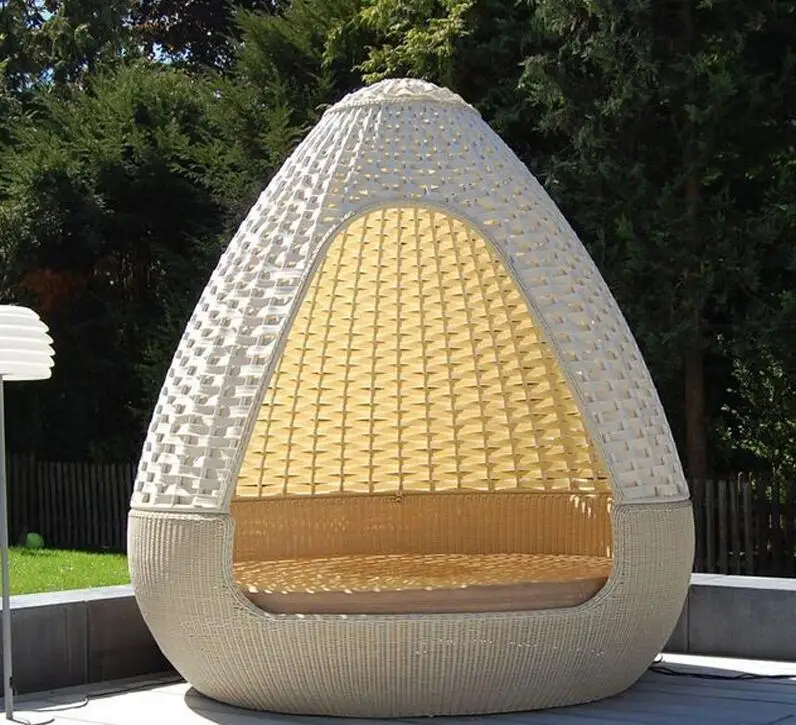 High Quality Wicker Bird's Nest Shaped Outdoor Sofa Bed Buy Bird's
