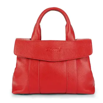 New Design Brand Name Las Purse Fashion Designer Genuine Leather Women Handbag Made In China