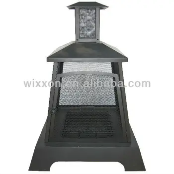 Outdoor Square Fire Pit With Chimney Buy Square Fire Pit Iron Fire
