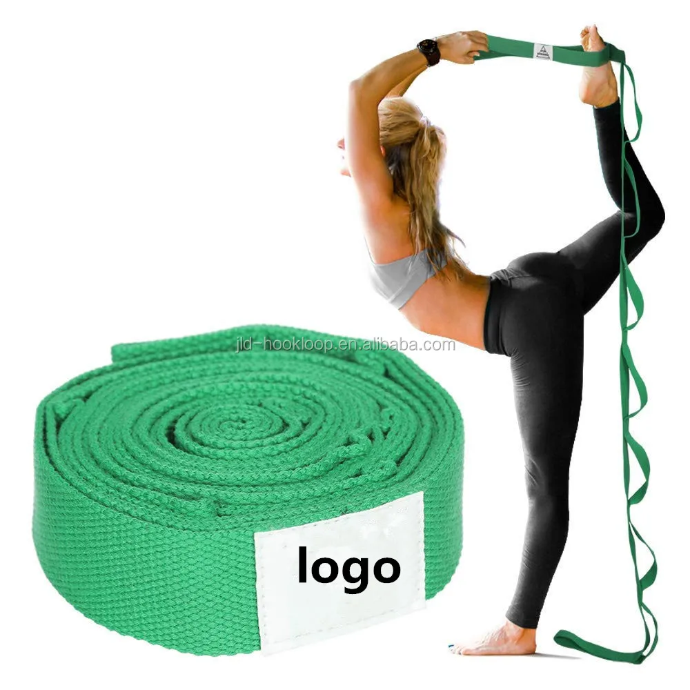 Wholesale Stretch Nylon bing Multi Loop Exercise Stretching Belt