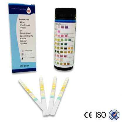 Color Chart Urine Test Strips