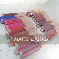 

Private label 24 colors long lasting lipgloss waterproof matte liquid lipstick