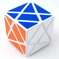 Yj Magic Cubes 3 layers Axis Cube Megaminx Cube Block Puzzle Speed Cubes Learning Educational Cubo