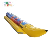 

Inflatable Water Double Tubes Fly Fish Water Sports Banana Boat Water Play For Rantal