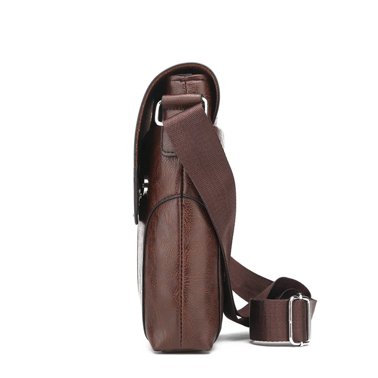 
cheap custom print men luxury fashionable casual one shoulder side bag 