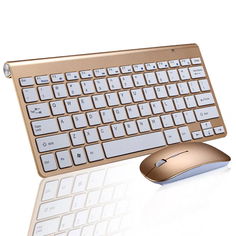 Best Seller Mini 2.4G Wireless Chiclet Keyboard, Wireless Keyboard and Mouse Combo, Long Battery Life