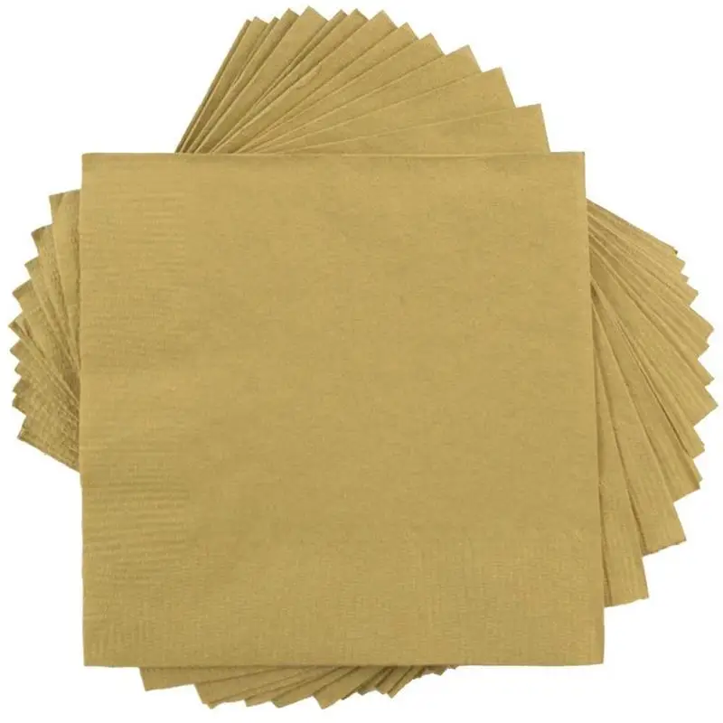 Wholesale Disposable Gold Tissue Paper Napkins For Wedding Buy Paper