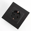 Standard 86 style EU socket wall mounted German electrical socket