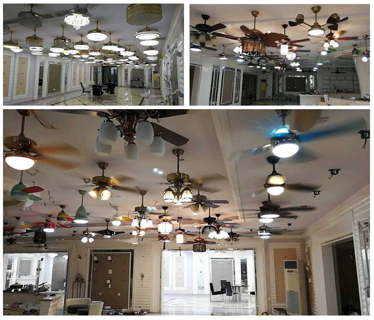 New Arrival Promotion personalized wooden blades ceiling fan light