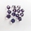 Natural stone material shining glass rocks colorful glass stone cube shape rhinestones stone