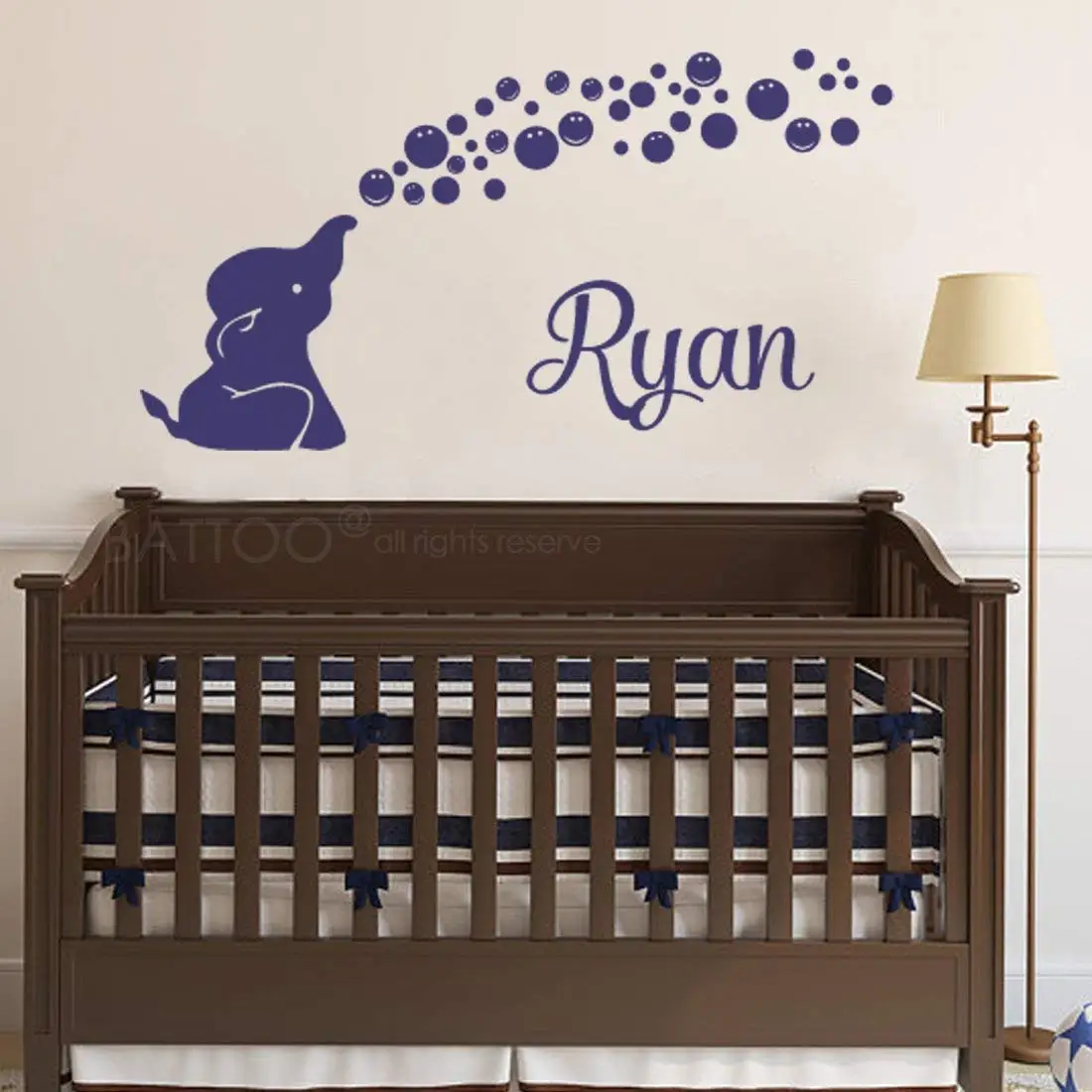 Wall Decor Ditooms Elephant Wall Decal Elephant Family Baby