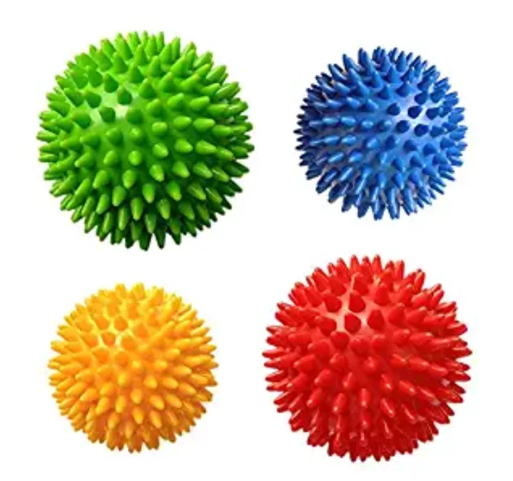 7.5cm Colorful Spiky Plastic Foot Massage Ball Buy Colorful Spiky