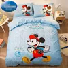 Mickey Mouse Cartoon Bedding Set, Baby Bedding Set for Kids, High Quality Cotton Bedding set