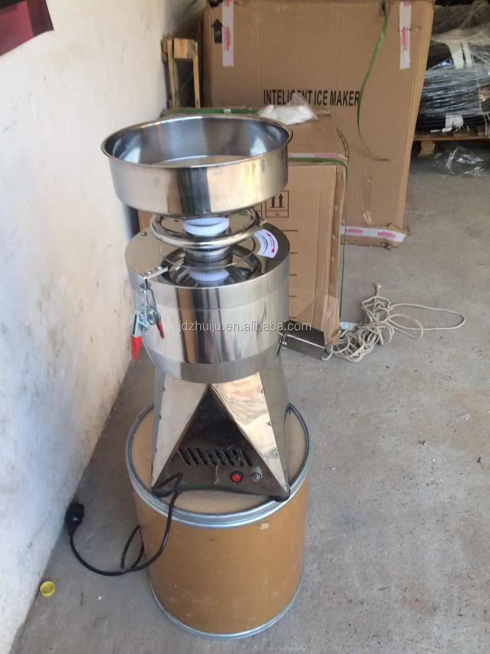 50kg Production Almond Tiger Nut Milk Grinding Machine Hjp14 Buy Soybean Milk Machine,Soya